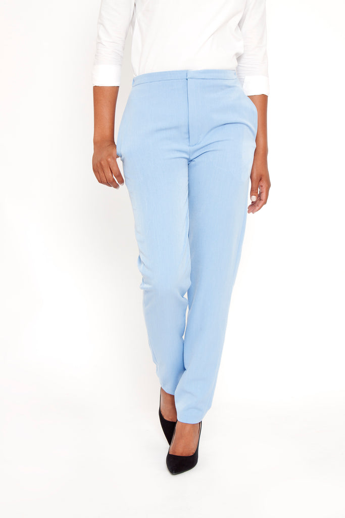 Tapered Pant With Elastic Waistband