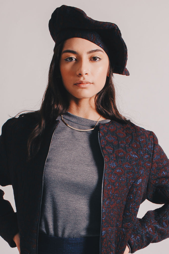 Brocade Beret